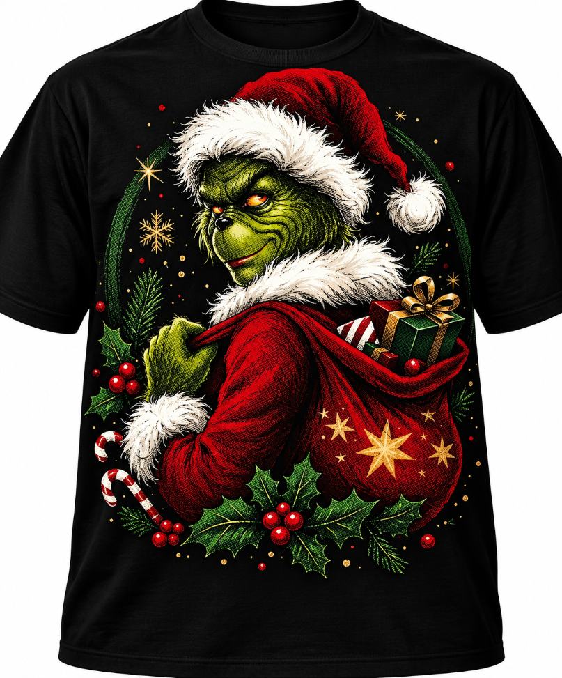 Holiday t-shirt design 1.