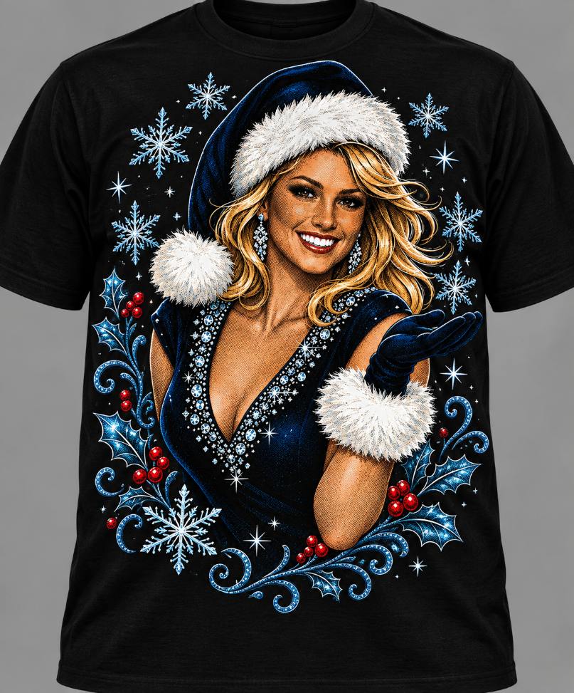 Holiday t-shirt design 3.