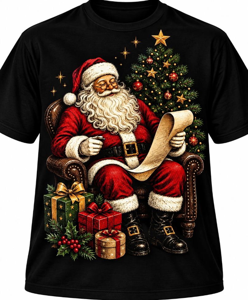 Holiday t-shirt design 5.