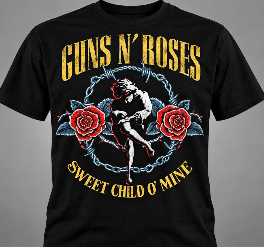 Music t-shirt design 6.