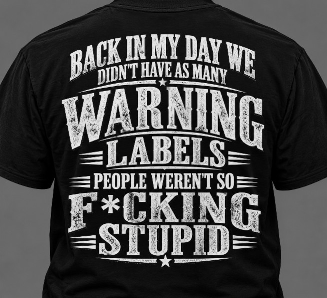 Humor t-shirt design 6.